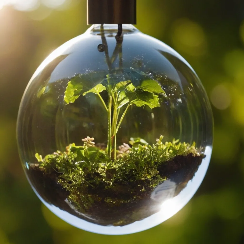 Hanging Glass Globe